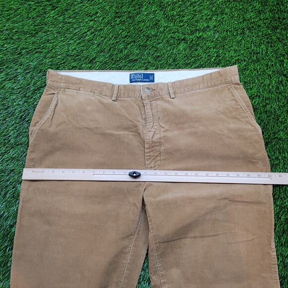 Vintage 90s Polo Ralph Lauren Corduroy Pants Mens 38x31 Baggy Straight Fit - Picture 6 of 12